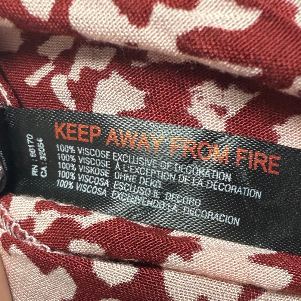 Intimately by Free People Chic Floral Bodysuit in Burgundy and Pink - Picture 5 of 5